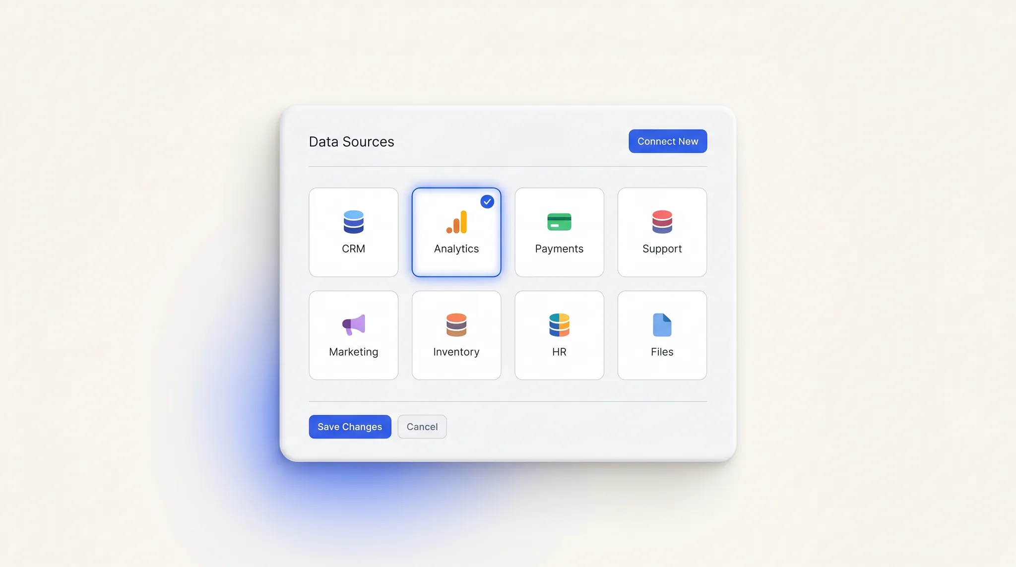 Connect Your Sources