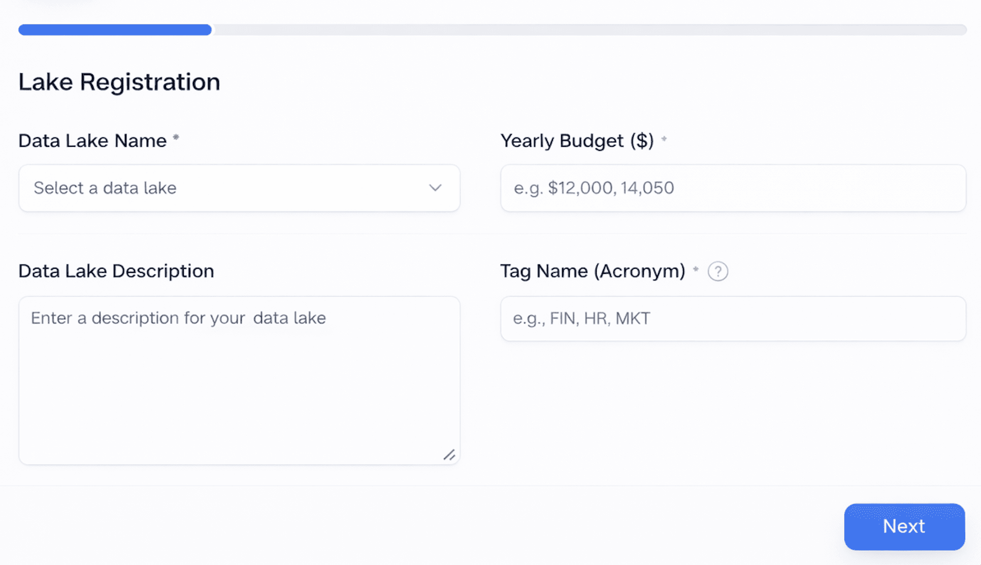 Define Your Data Lake